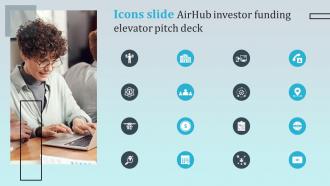 Icons Slide AirHub Investor Funding Elevator Pitch Deck