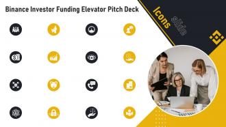 Icons Slide Binance Investor Funding Elevator Pitch Deck