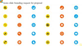Icons Slide Branding Request For Proposal Ppt Show Graphics Example