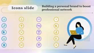 Icons Slide Building A Personal Brand To Boost Professional Network