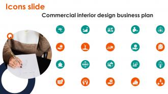 Icons Slide Commercial Interior Design Business Plan BP SS