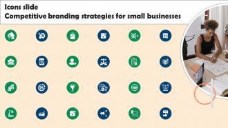 Icons Slide Competitive Branding Strategies For Small Businesses