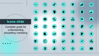 Icons Slide Complete Guide For Understanding Storytelling Marketing Mkt Ss