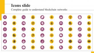 Icons Slide Complete Guide To Understand Blockchain Networks BCT SS