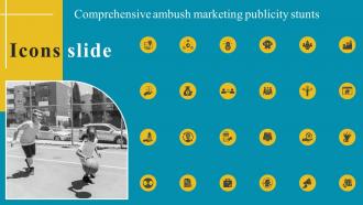 Icons Slide Comprehensive Ambush Marketing Publicity Stunts MKT SS V