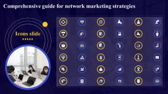 Icons Slide Comprehensive Guide For Network Marketing Strategies Ppt File Example Introduction
