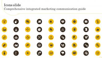 Icons Slide Comprehensive Integrated Marketing Communication Guide MKT SS V