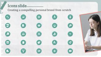 Icons Slide Creating A Compelling Personal Brand From Scratch Ppt Powerpoint Presentation File Icon