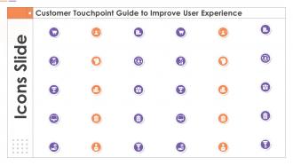 Icons Slide Customer Touchpoint Guide To Improve User Experience