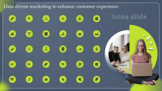Icons Slide Data Driven Marketing To Enhance Customer Experience MKT SS V