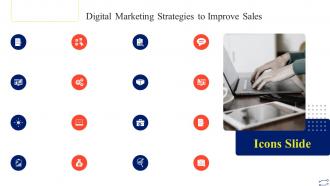 Icons Slide Digital Marketing Strategies To Improve Sales Ppt Powerpoint Presentation Diagram Ppt