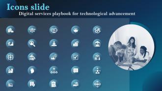Icons Slide Digital Services Playbook For Technological Advancement