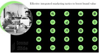 Icons Slide Effective Integrated Marketing Tactics To Boost Brand Value MKT SS V