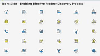 Icons slide enabling effective product discovery process