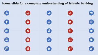 Icons Slide For A Complete Understanding Of Islamic Banking Fin SS V
