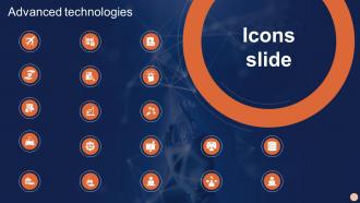 Icons Slide For Advanced Technologies Ppt Designs