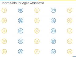 Icons Slide For Agile Manifesto Ppt Download