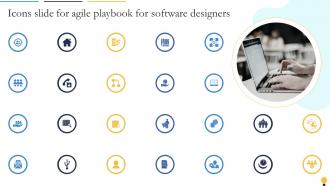 Icons Slide For Agile Playbook For Software Designers Ppt Slides Example File
