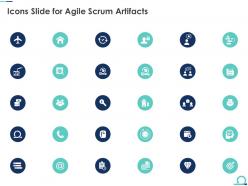 Icons Slide For Agile Scrum Artifacts