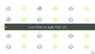 Icons slide for agile sdlc it