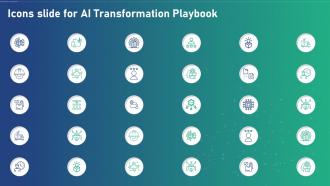 Icons Slide For Ai Transformation Playbook