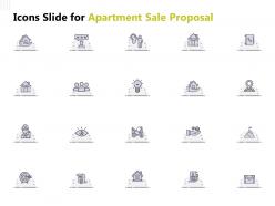 Icons slide for apartment sale proposal ppt powerpoint presentation inspiration