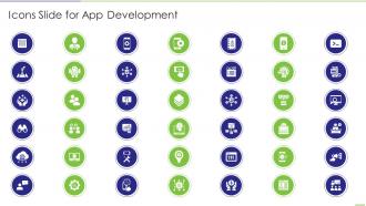 Icons Slide For App Development Ppt Powerpoint Presentation Clipart