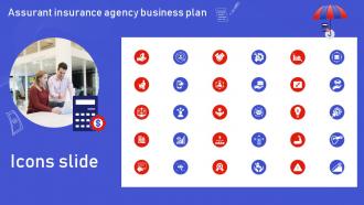 Icons Slide For Assurant Insurance Agency Business Plan Ppt Ideas Infographics BP SS