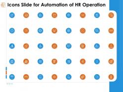 Icons slide for automation of hr operation ppt powerpoint presentation templates