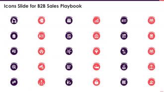 Icons slide for b2b sales playbook