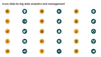 Icons Slide For Big Data Analytics And Management Ppt Template