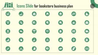 Icons Slide For Book Store Business Plan BP SS