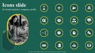 Icons Slide For Brand Analytics Company Profile Ppt Portfolio Designs Download Cp Ss V