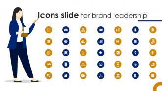 Icons Slide For Brand Leadership Strategy SS