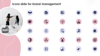 Icons Slide For Brand Management Ppt Powerpoint Presentation Infographics Example