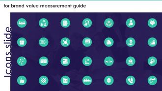 Icons Slide For Brand Value Measurement Guide