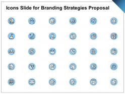 Icons slide for branding strategies proposal ppt powerpoint presentation inspiration slide