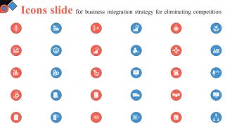 Icons Slide For Business Integration Strategy For Eliminating Competition Strategy SS V