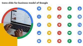 Icons Slide For Business Model Of Google BMC SS