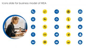 Icons Slide For Business Model Of IKEA BMC SS