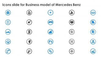 Icons Slide For Business Model Of Mercedes Benz Ppt File Styles BMC SS