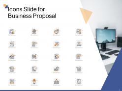 Icons slide for business proposal ppt powerpoint presentation infographic template