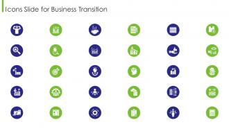 Icons Slide For Business Transition Ppt Infographics Portfolio