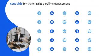 Icons Slide For Chanel Sales Pipeline Management Ppt Powerpoint Presentation File Gallery