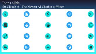 Icons Slide For Claude AI The Newest AI Chatbot To Watch AI SS V