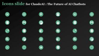 Icons Slide For ClaudeAI The Future Of AI Chatbots AI SS V