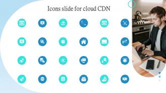 Icons Slide For Cloud CDN Ppt Powerpoint Presentation Summary Gallery