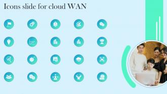 Icons Slide For Cloud WAN Ppt Infographics