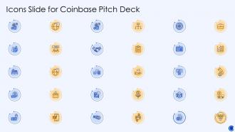 Icons slide for coinbase pitch deck ppt file portfolio