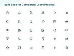 Icons slide for commercial lease proposal ppt powerpoint presentation styles slides